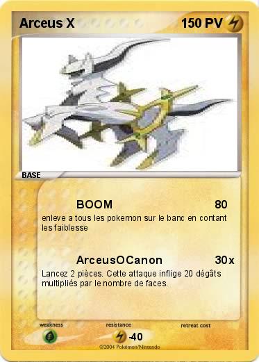 Pokemon Arceus X