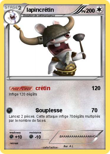 Pokemon lapincrétin