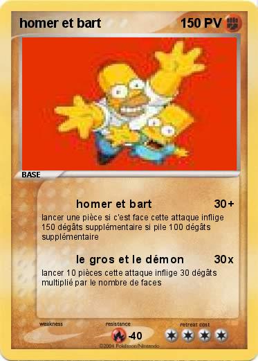 Pokemon homer et bart