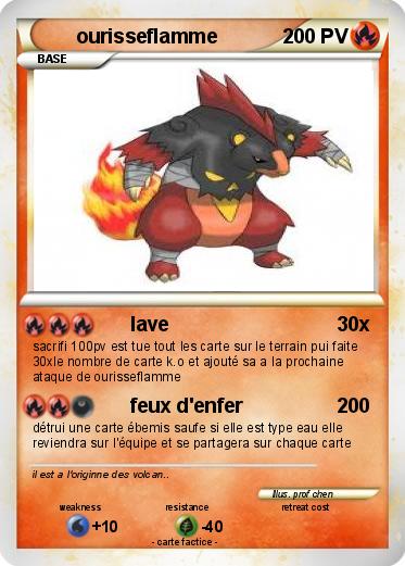 Pokemon ourisseflamme