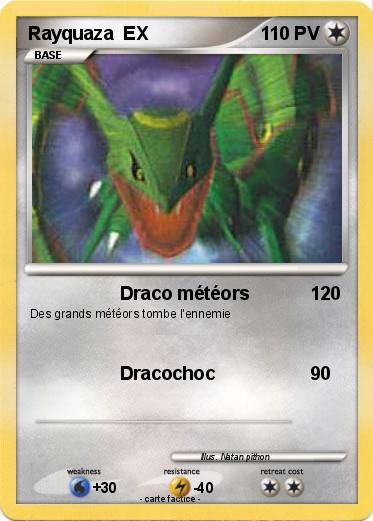 Pokemon Rayquaza  EX