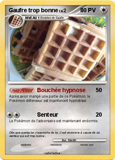 Pokemon Gaufre trop bonne