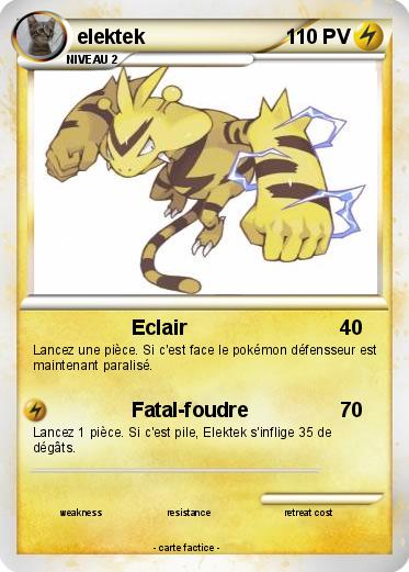 Pokemon elektek