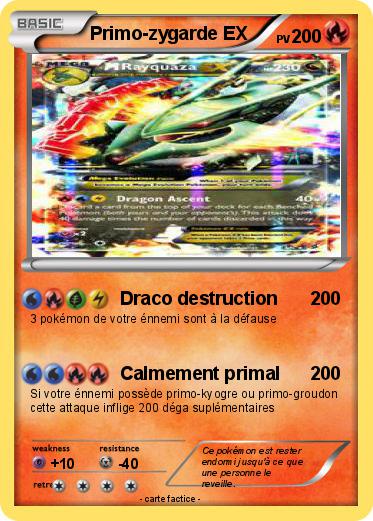 Pokemon Primo-zygarde EX