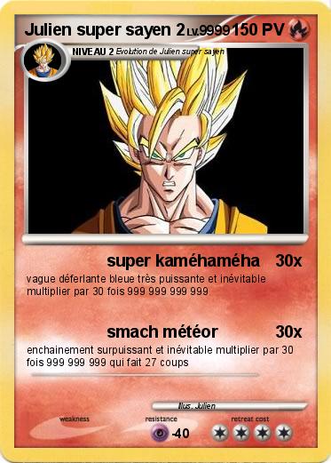 Pokemon Julien super sayen 2