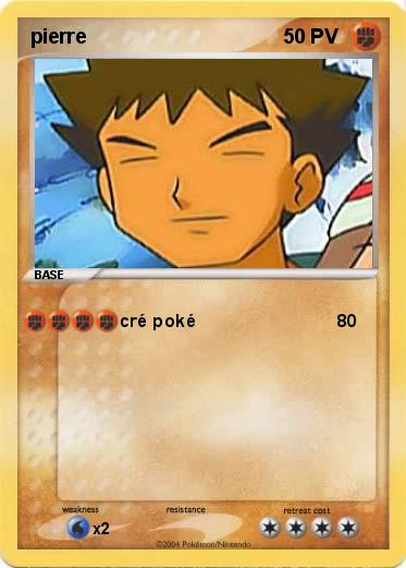 Pokemon pierre 
