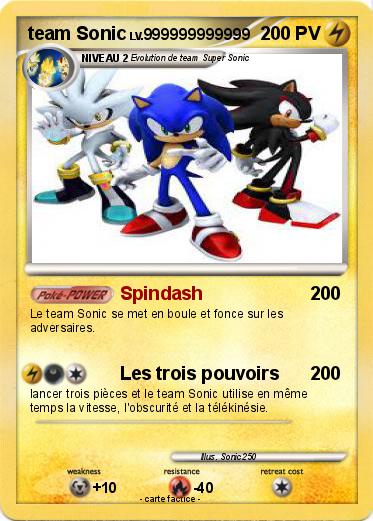 Pokemon team Sonic