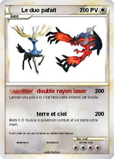 Pokemon Le duo pafait
