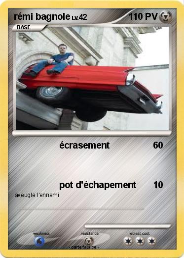 Pokemon rémi bagnole