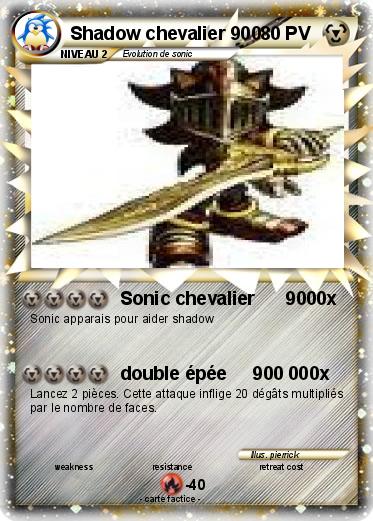 Pokemon Shadow chevalier 900