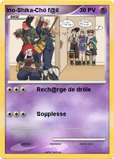 Pokemon Ino-Shika-Chô f@il