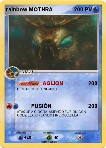 Pokemon rainbow MOTHRA