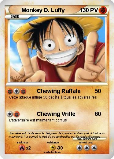 Pokemon Monkey D. Luffy