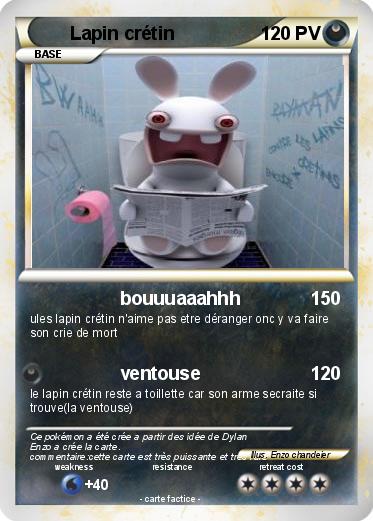 Pokemon Lapin crétin