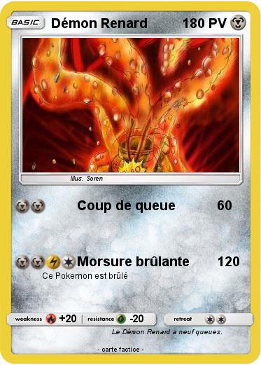 Pokemon Démon Renard