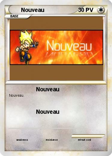 Pokemon Nouveau