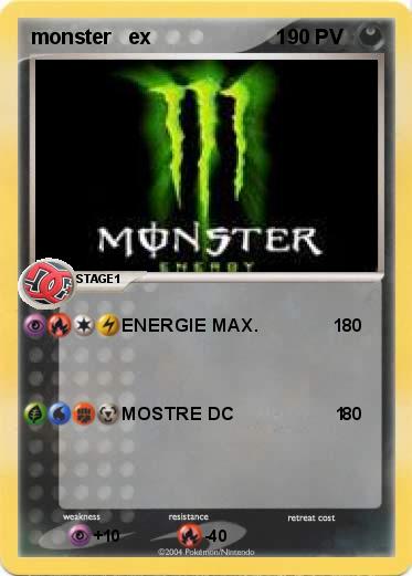 Pokemon monster   ex                      1