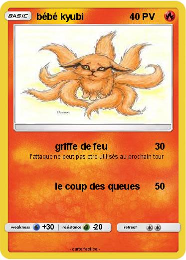 Pokemon bébé kyubi