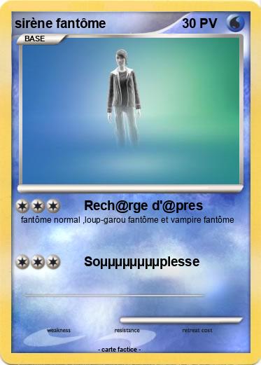 Pokemon sirène fantôme