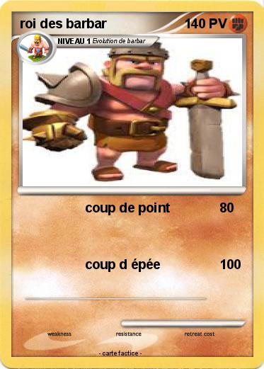 Pokemon roi des barbar