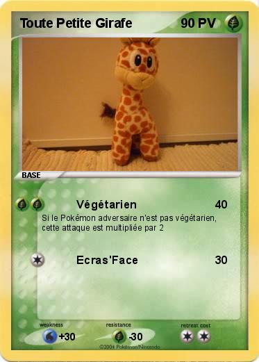 Pokemon Toute Petite Girafe