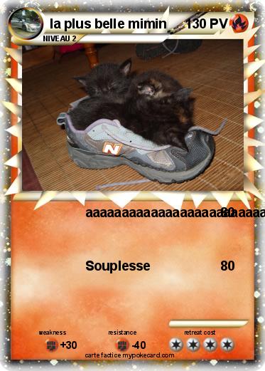 Pokemon la plus belle mimin