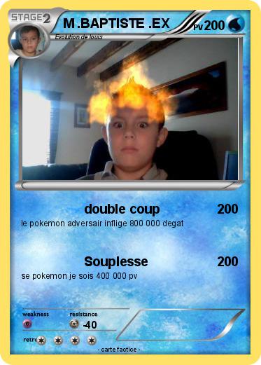 Pokemon M .BAPTISTE .EX