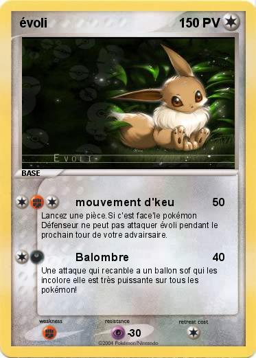 Pokemon évoli