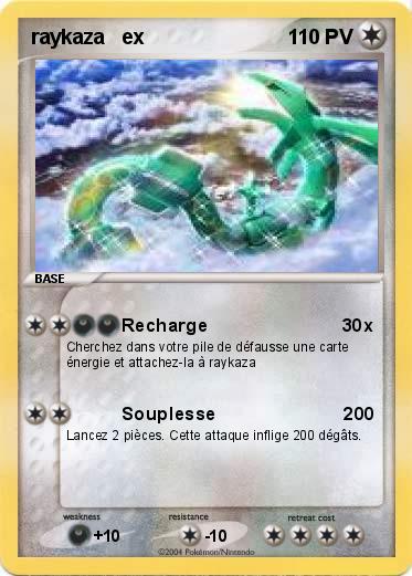 Pokemon raykaza   ex                                                                                                                        1                                                                                                    