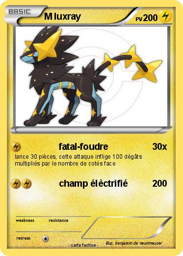 Pokemon M luxray