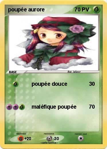 Pokemon poupée aurore