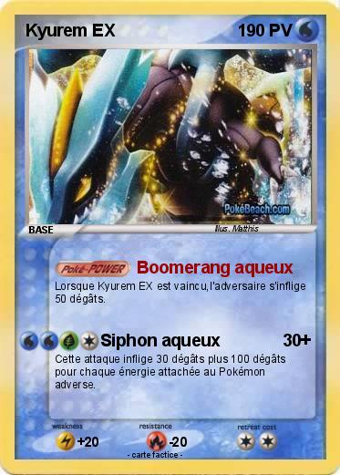 Pokemon Kyurem EX