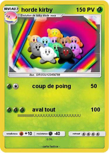 Pokemon horde kirby