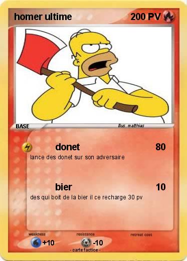 Pokemon homer ultime
