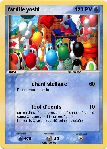 Pokemon famille yoshi