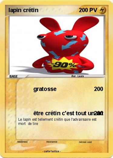 Pokemon lapin crétin