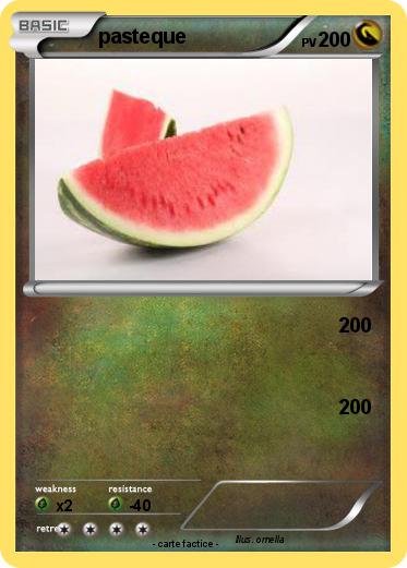 Pokemon pasteque
