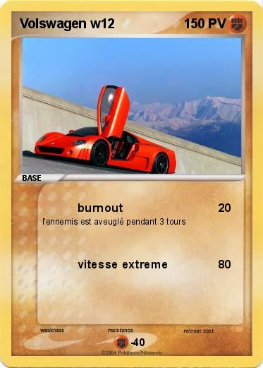 Pokemon Volswagen w12