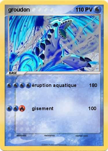 Pokemon groudon