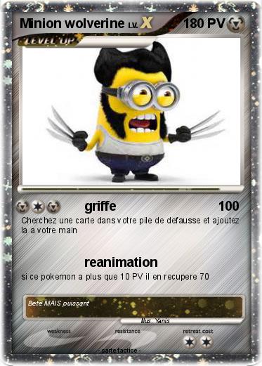 Pokemon Minion wolverine
