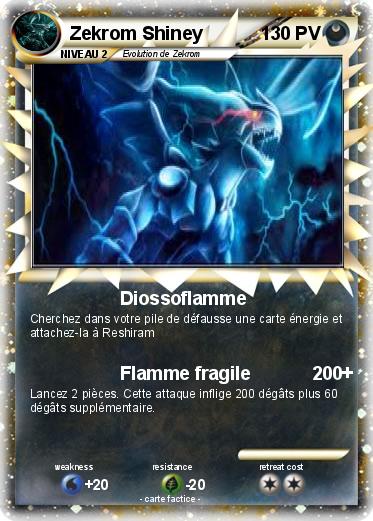 Pokemon Zekrom Shiney