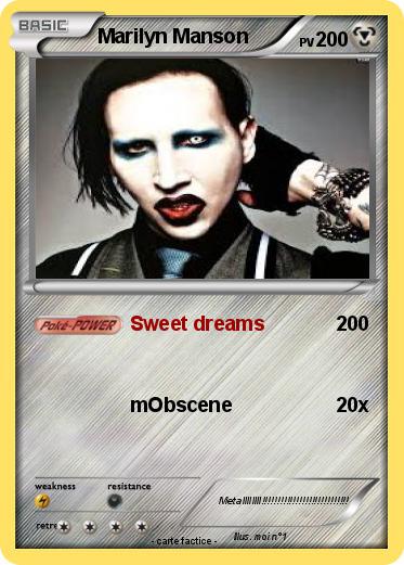 Pokemon Marilyn Manson