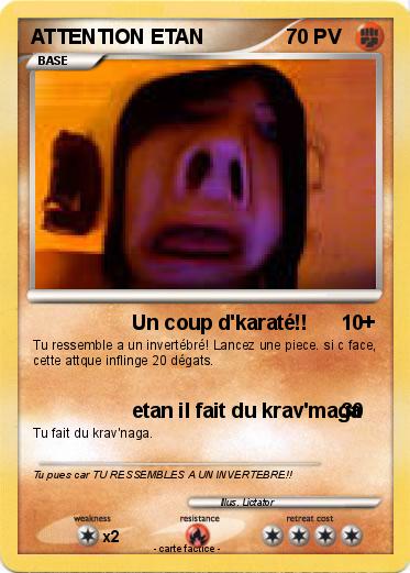 Pokemon ATTENTION ETAN