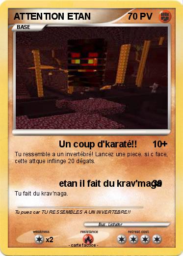 Pokemon ATTENTION ETAN