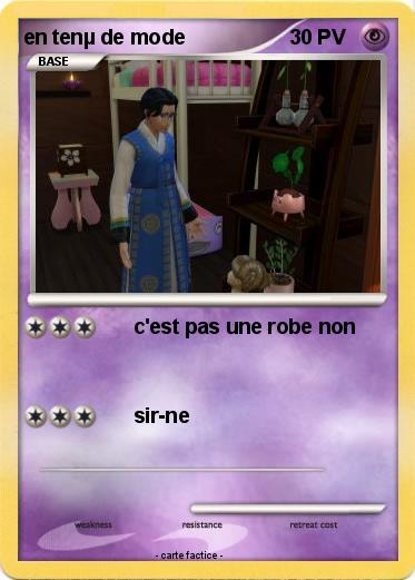 Pokemon en tenµ de mode