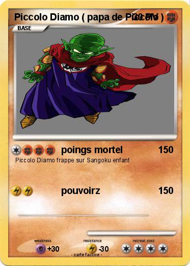 Pokemon Piccolo Diamo ( papa de Piccolo )