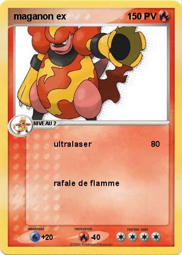 Pokemon maganon ex