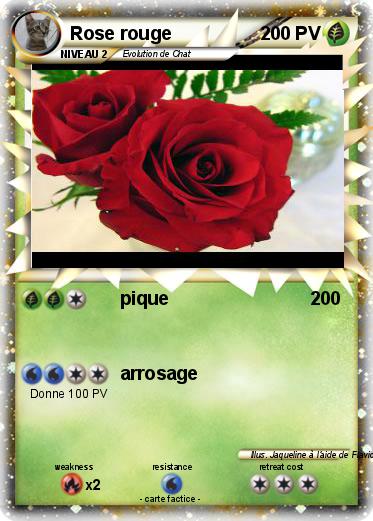 Pokemon Rose rouge