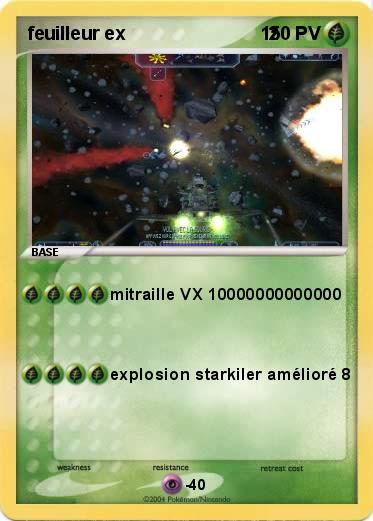 Pokemon feuilleur ex                            2