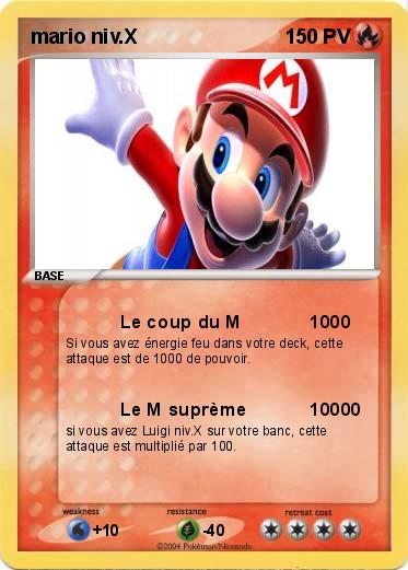 Pokemon mario niv.X